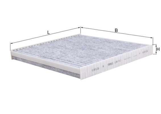 MAHLE Filter,salongiõhk LAK 411
