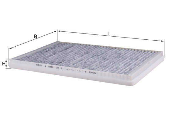 MAHLE Filter,salongiõhk LAK 81