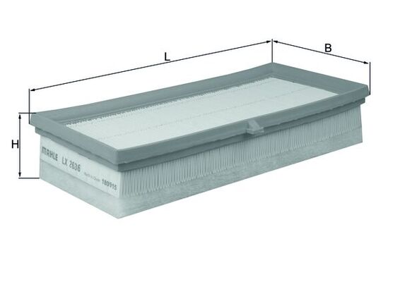 MAHLE Ilmansuodatin LX 2636