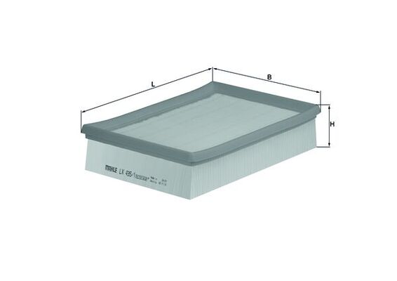MAHLE Õhufilter LX 435/1