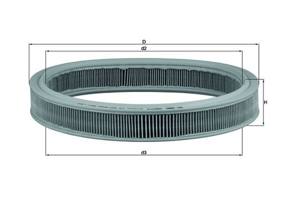 MAHLE Õhufilter LX 527