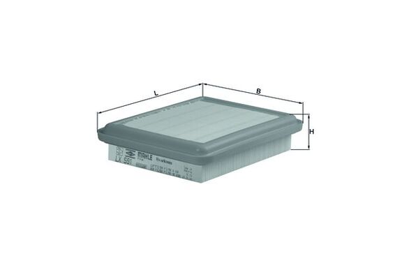 MAHLE Õhufilter LX 591