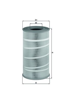 MAHLE Ilmansuodatin LX 7210/7