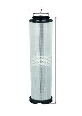 MAHLE Õhufilter LX 816/5