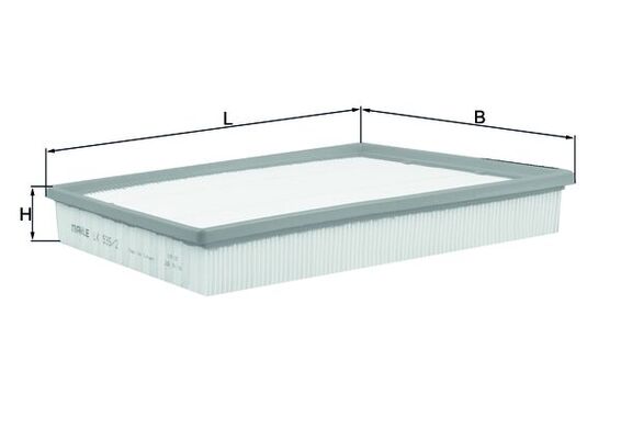 MAHLE Õhufilter LX 935/2