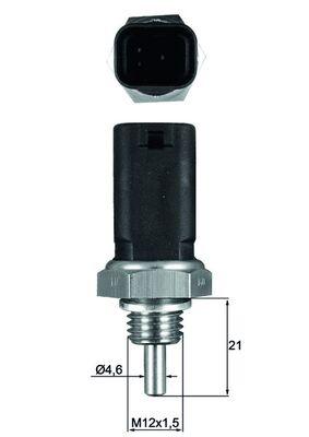 MAHLE Sensor, kylmedelstemperatur TSE 11