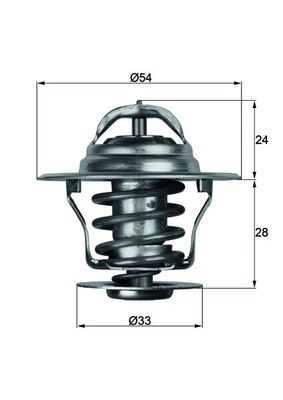 MAHLE Termostaat, jahutusvedelik TX 11 92D