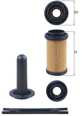 MAHLE Filtr mocznikowy UX 11KIT