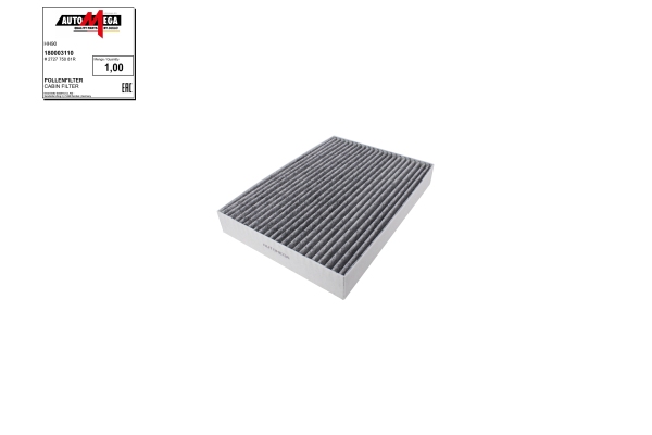 AUTOMEGA Filter,salongiõhk 180003110
