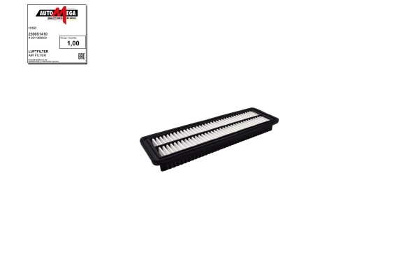 AUTOMEGA Õhufilter 250051410