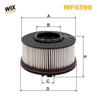 WIX FILTERS Kütusefilter WF8598