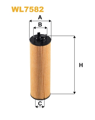 WIX FILTERS alyvos filtras WL7582