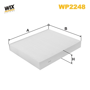 WIX FILTERS Filter,salongiõhk WP2248