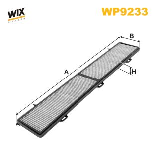 WIX FILTERS Filter,salongiõhk WP9233