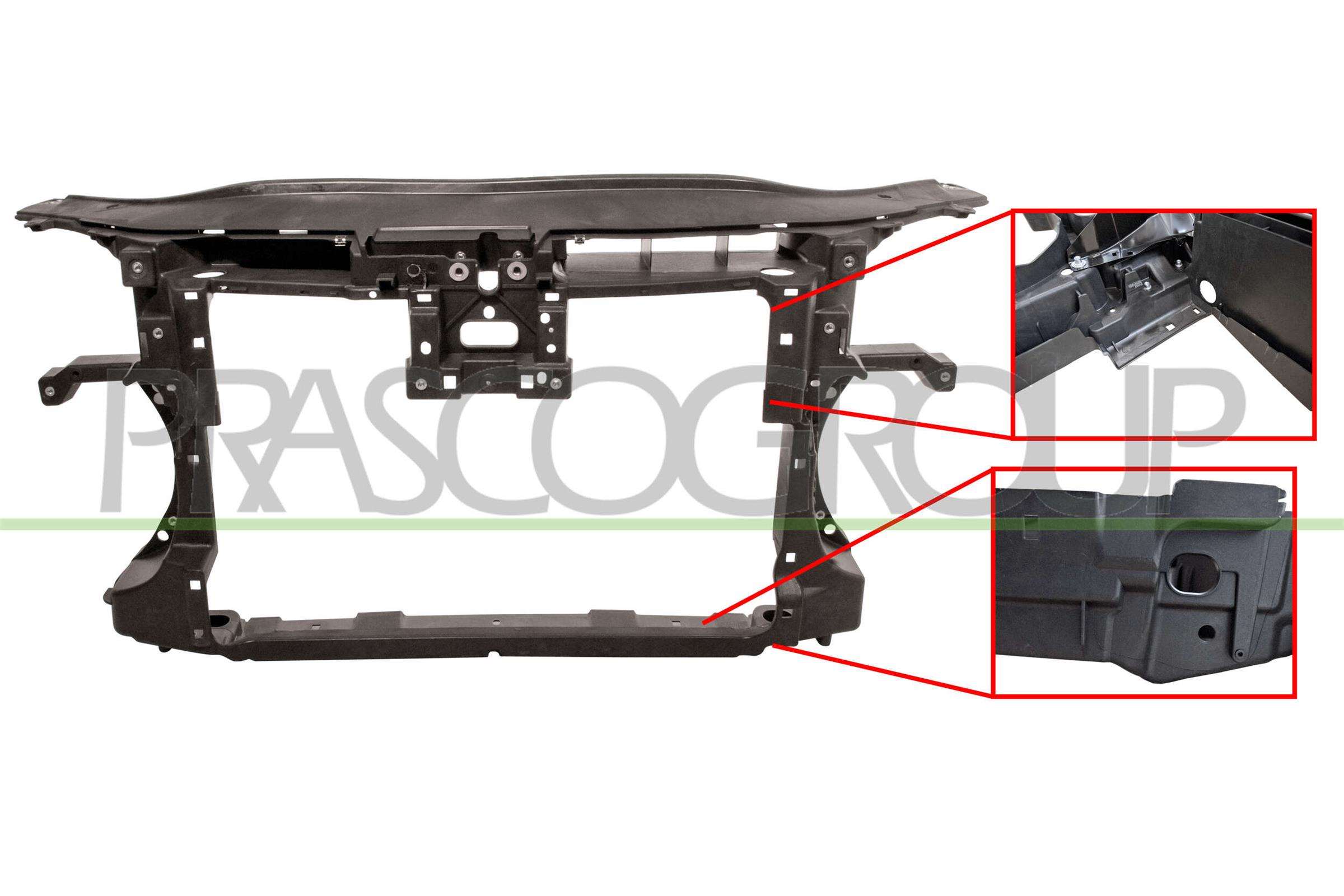 PRASCO priekinis variklio gaubtas VG0553210
