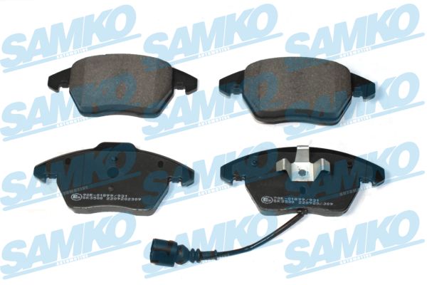 SAMKO stabdžių trinkelių rinkinys, diskinis stabdys 5SP2309