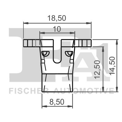 FA1 sąvarža, atšvaitas / apsaugos juosta 11-40131.5