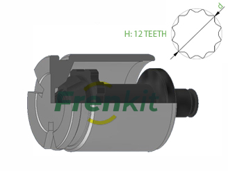 FRENKIT Kolb, pidurisadul K455201S