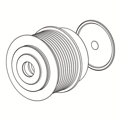 BOM-Prestolite Koło pasowe, alternator P00281