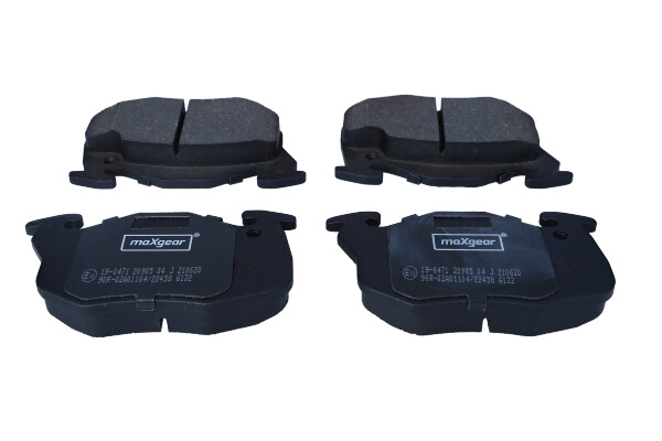 MAXGEAR Piduriklotside komplekt, ketaspidur 19-0471