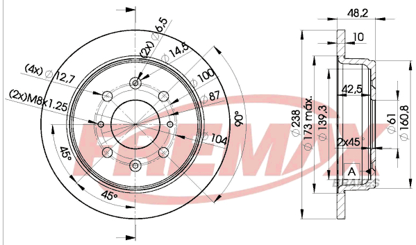 FREMAX Piduriketas BD-0817