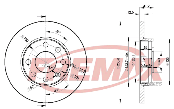 FREMAX Piduriketas BD-1240