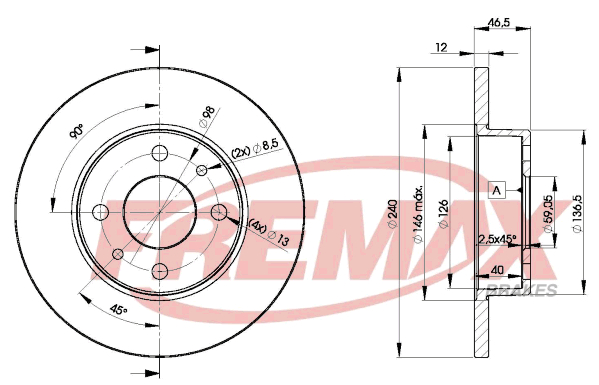 FREMAX Piduriketas BD-1815
