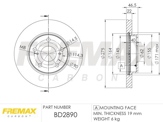 FREMAX Piduriketas BD-2890