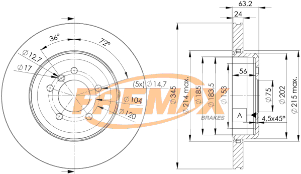 FREMAX Piduriketas BD-3403