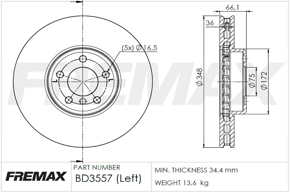 FREMAX Piduriketas BD-3557