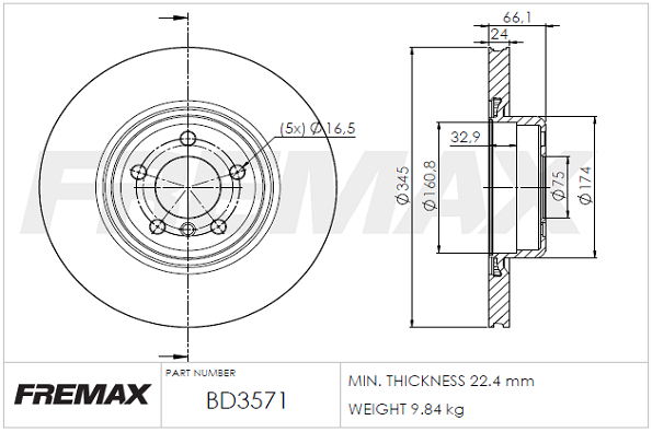 FREMAX Piduriketas BD-3571