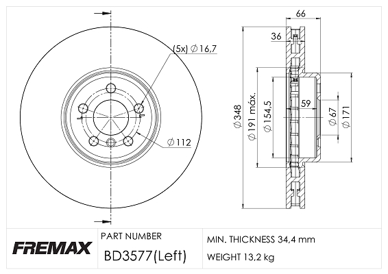 FREMAX Piduriketas BD-3577