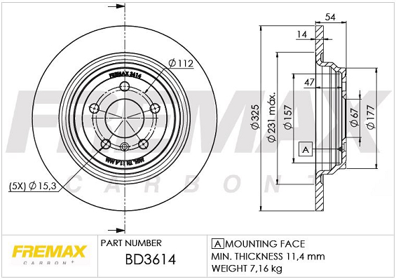 FREMAX Piduriketas BD-3614