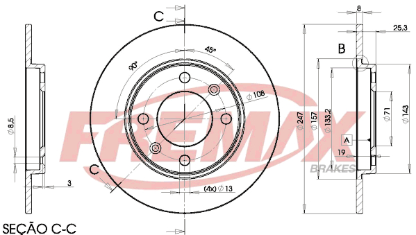 FREMAX Piduriketas BD-4247