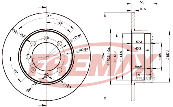 FREMAX Piduriketas BD-4575