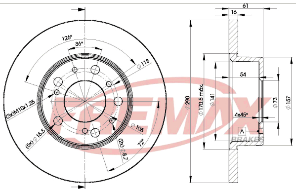 FREMAX Piduriketas BD-4695