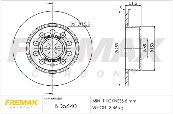 FREMAX Piduriketas BD-5640