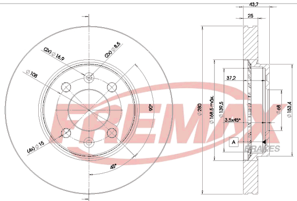 FREMAX Piduriketas BD-5890