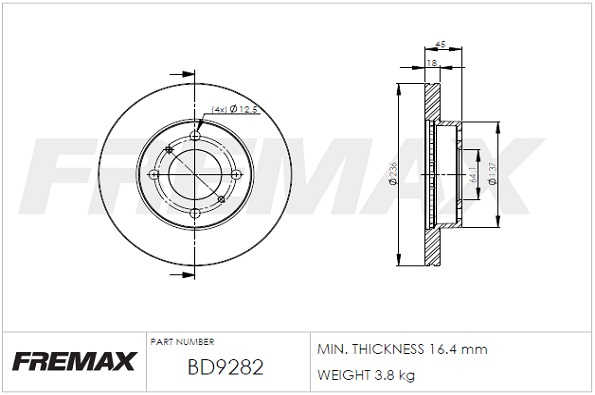 FREMAX Piduriketas BD-9282