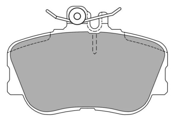 FREMAX Piduriklotside komplekt, ketaspidur FBP-0905