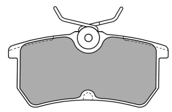 FREMAX Piduriklotside komplekt, ketaspidur FBP-1136