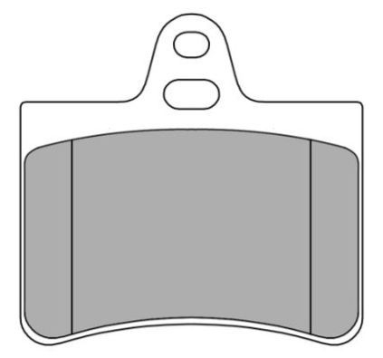 FREMAX Piduriklotside komplekt, ketaspidur FBP-1194