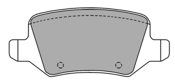 FREMAX Piduriklotside komplekt, ketaspidur FBP-1214