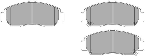 FREMAX Piduriklotside komplekt, ketaspidur FBP-1313