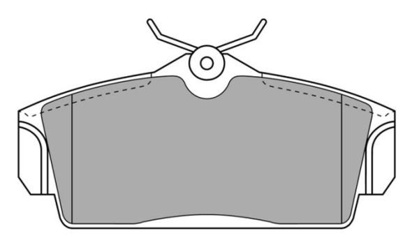 FREMAX Piduriklotside komplekt, ketaspidur FBP-1542