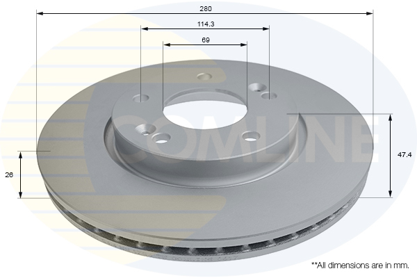 COMLINE Piduriketas ADC2824V