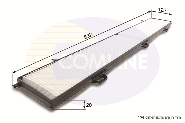 COMLINE Filter,salongiõhk EKF107