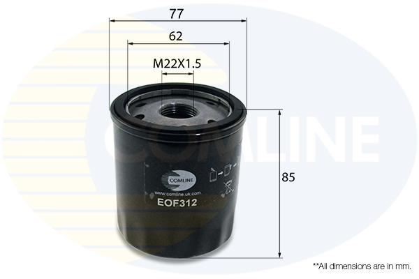 COMLINE Õlifilter EOF312