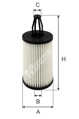 MFILTER Õlifilter TE 4069