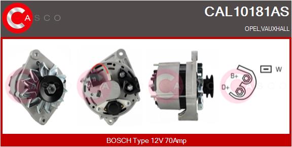 CASCO Generaator CAL10181AS